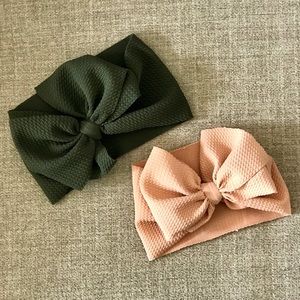 Baby Girl Bow - Turban Style